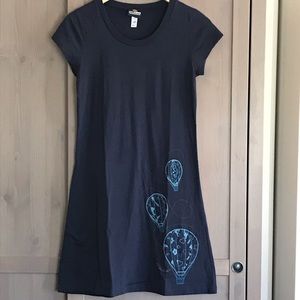 Global Culture navy t-shirt dress